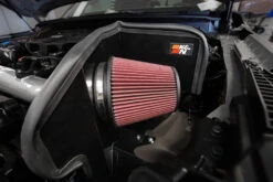 K&N Cold Air Intake - High-flow, Aluminum Tube - NISSAN FRONTIER V6-3.8L -Auto Filter Shop 77 6018KC REV B EngAlt2 1