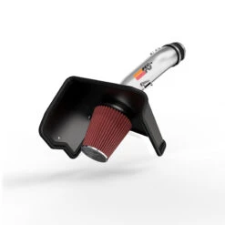 K&N Cold Air Intake - High-flow, Aluminum Tube - TOYOTA TUNDRA V8-5.7L -Auto Filter Shop 77 9036KP 3D 1