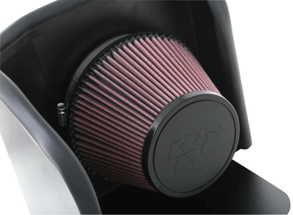 K&N Cold Air Intake - High-flow, Aluminum Tube - TOYOTA TACOMA V6-3.5L 2 K&N Cold Air Intake - High-flow, Aluminum Tube - TOYOTA TACOMA V6-3.5L - Image 2