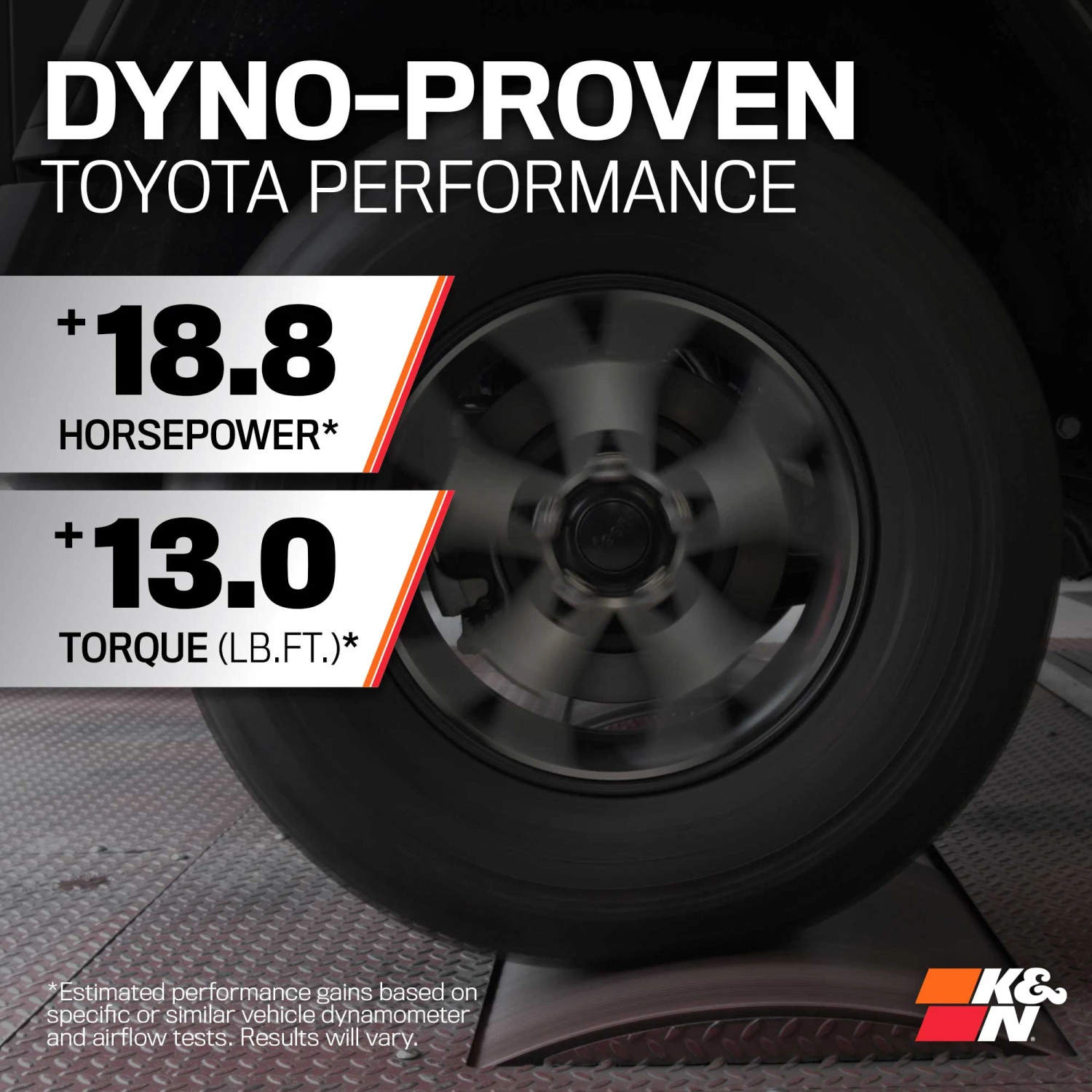 K&N Cold Air Intake - High-flow, Aluminum Tube - TOYOTA TACOMA V6-3.5L 5 K&N Cold Air Intake - High-flow, Aluminum Tube - TOYOTA TACOMA V6-3.5L - Image 5