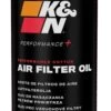 K&N Air Filter Oil - 7.18 Oz204ml Aerosol - International