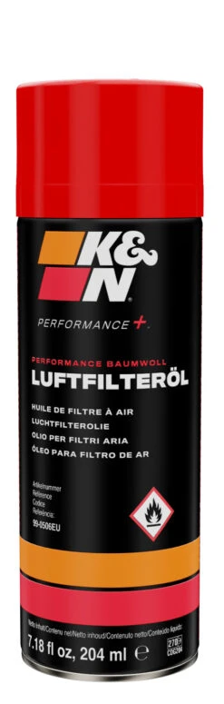 K&N Air Filter Oil - 7.18 Fl Oz/204 Ml Aerosol - Non-US