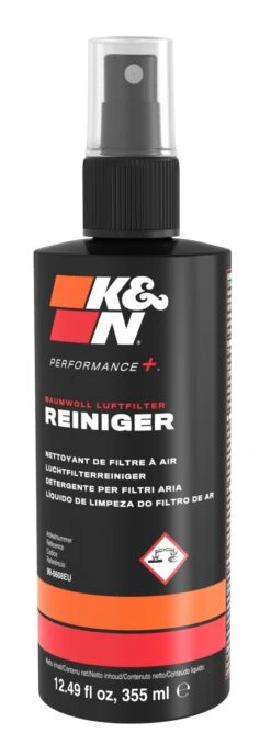 K&N Filter Cleaner; 12 Oz/355 Ml Pump Spray (DE/FR/NL/IT/PT)
