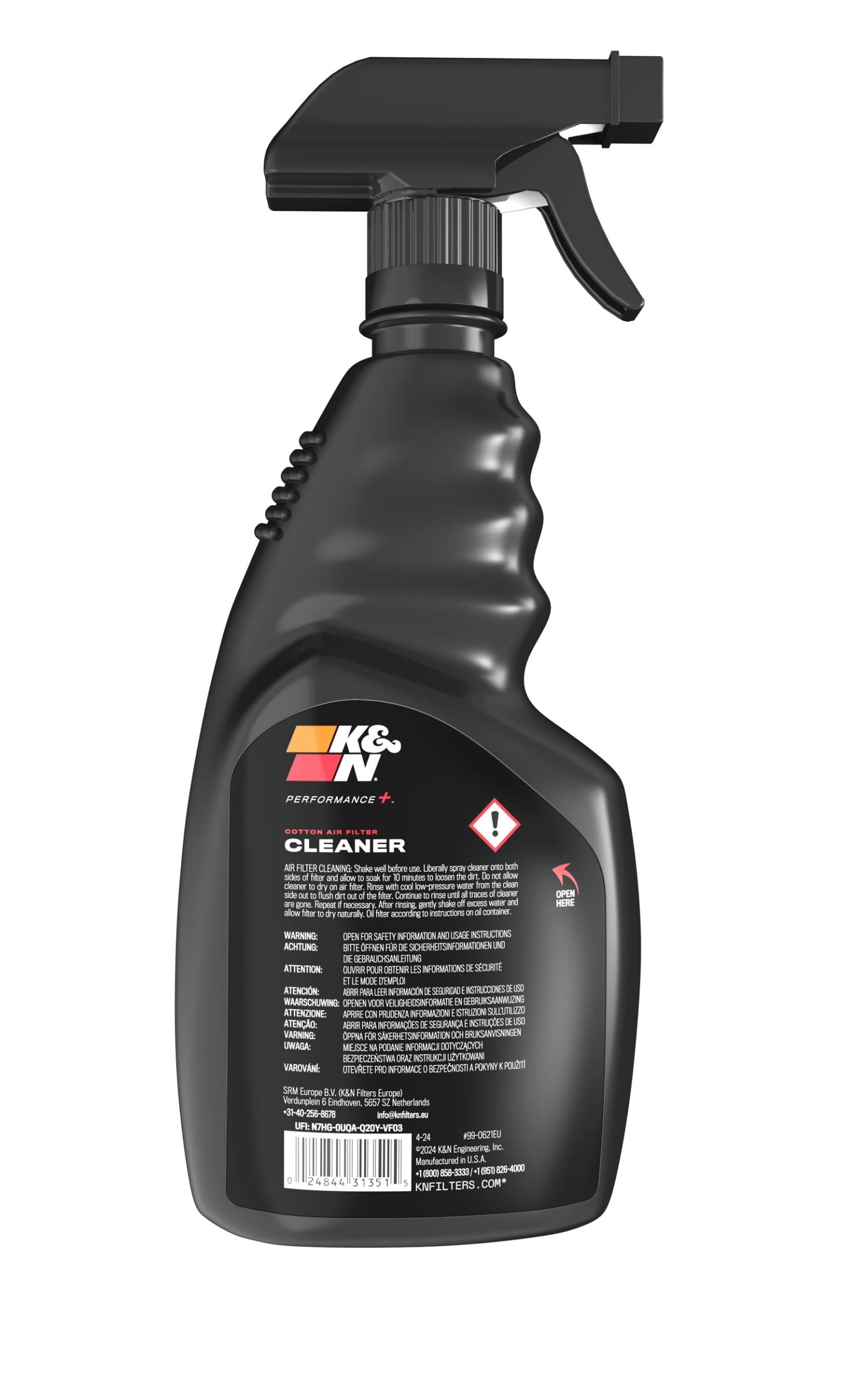 K&N Power Kleen; Filter Cleaner - 32 Oz Trigger Sprayer 5 K&N Power Kleen; Filter Cleaner - 32 Oz Trigger Sprayer - Image 5