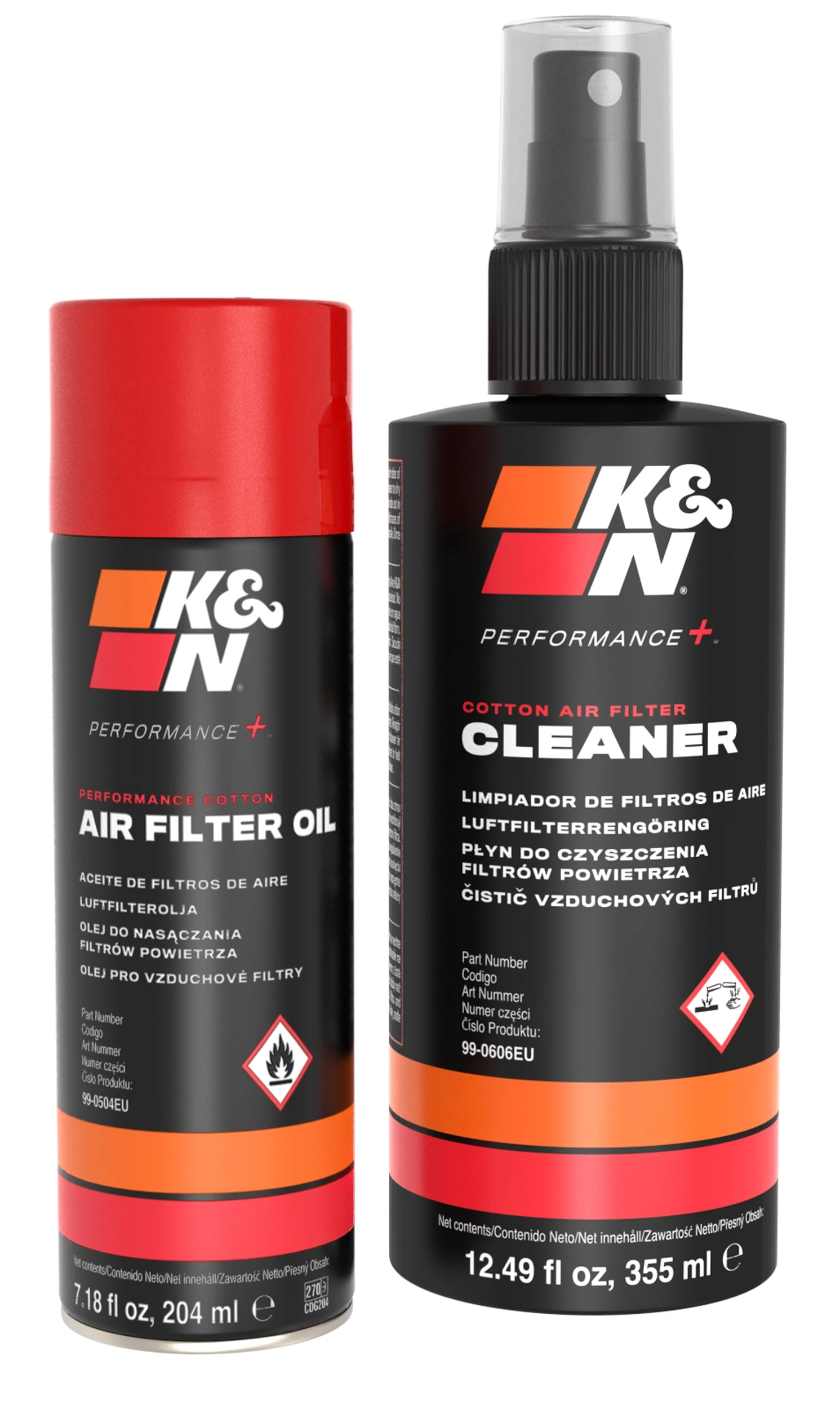 K&N Filter Care Service Kit Aerosol - International 1 K&N Filter Care Service Kit Aerosol - International
