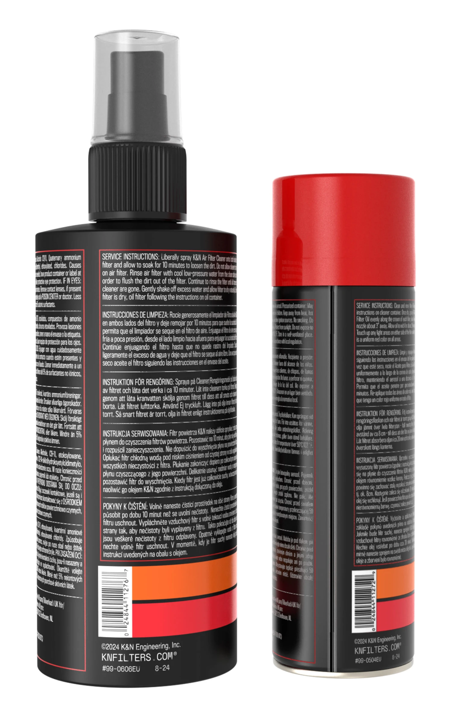 K&N Filter Care Service Kit Aerosol - International 2 K&N Filter Care Service Kit Aerosol - International - Image 2