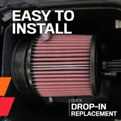 K&N High-Flow Original Lifetime Engine Air Filter - CANAM OUTLANDER 800R EFI 800 15 K&N High-Flow Original Lifetime Engine Air Filter - CANAM OUTLANDER 800R EFI 800 -Auto Filter Shop ATV UTV Install 6