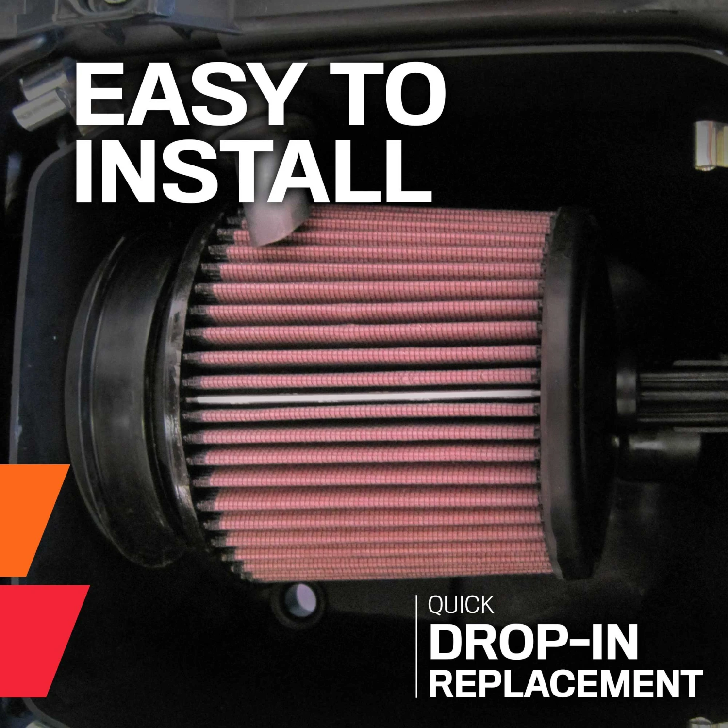 K&N High-Flow Original Lifetime Engine Air Filter - CANAM OUTLANDER 800R EFI 800 6 K&N High-Flow Original Lifetime Engine Air Filter - CANAM OUTLANDER 800R EFI 800 - Image 6