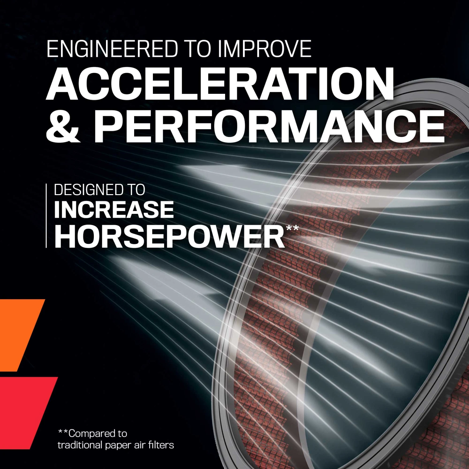 K&N High-Flow Original Lifetime Engine Air Filter - YAMAHA TW200 2 K&N High-Flow Original Lifetime Engine Air Filter - YAMAHA TW200 - Image 2