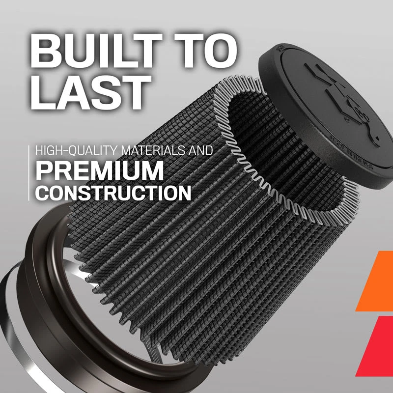 K&N Dryflow Universal Air Filter - 6"FLG, 9"B, 6-5/8"T; 7-1/2"H 4 K&N Dryflow Universal Air Filter - 6"FLG, 9"B, 6-5/8"T; 7-1/2"H - Image 4