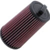 K&N High-Flow Original Lifetime Engine Air Filter - MERCEDES BENZ C200 L4-1.8L F/I -Auto Filter Shop E 2011 2