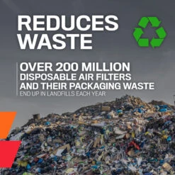 K&N High-Flow Original Universal Air Filter - 5"FLG, 6-1/2"B, 4-3/8"T, 7"H -Auto Filter Shop Envir 3Was 706