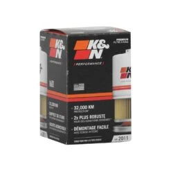 HP-2011 K&N Oil Filter 19 HP-2011 K&N Oil Filter -Auto Filter Shop HP 2011 REV A Angle