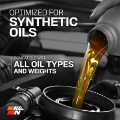 K&N Oil Filter 14 K&N Oil Filter -Auto Filter Shop HP Cartridge Synthetic 9