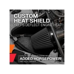 71-3058 K&N Performance Air Intake System 25 71-3058 K&N Performance Air Intake System -Auto Filter Shop HeatShield IntBLK 6