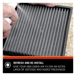 99-6000 K&N Cabin Filter Cleaning Care Kit 12 99-6000 K&N Cabin Filter Cleaning Care Kit -Auto Filter Shop INSTL CabinC 2