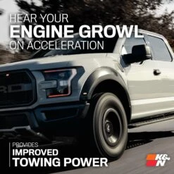 K&N Cold Air Intake - High-flow, Aluminum Tube - FORD RANGER, V6-4.0L 17 K&N Cold Air Intake - High-flow, Aluminum Tube - FORD RANGER, V6-4.0L -Auto Filter Shop INTAKETRUCK SOUND 1 113