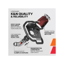 69-3536TTK K&N Performance Air Intake System 17 69-3536TTK K&N Performance Air Intake System -Auto Filter Shop INT ALUM 148