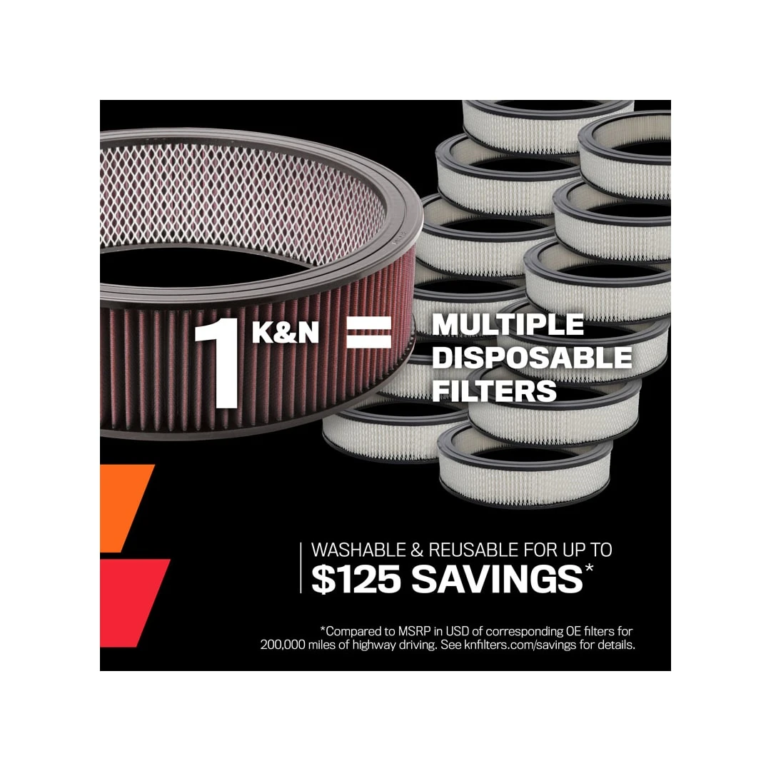 E-2020 K&N Replacement Air Filter 6 E-2020 K&N Replacement Air Filter - Image 6