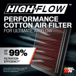 K&N Cold Air Intake - High-flow, Roto-mold Tube - CHEVROLET SILVERADO 1500 V8-5.3/6.2L -Auto Filter Shop JuniorKIT Efficiency 6