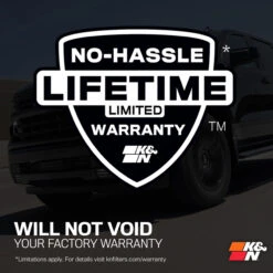 K&N Cold Air Intake - High-flow, Roto-mold Tube - CHEVROLET COLORADO L4-2.5L 22 K&N Cold Air Intake - High-flow, Roto-mold Tube - CHEVROLET COLORADO L4-2.5L -Auto Filter Shop JuniorKIT TruckWTY 11 1