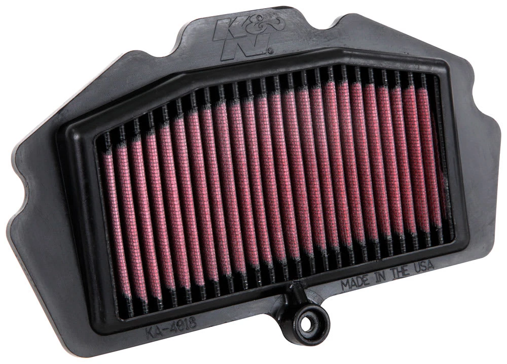 K&N High-Flow Original Lifetime Engine Air Filter - KAWASAKI EX400 NINJA 399CC 1 K&N High-Flow Original Lifetime Engine Air Filter - KAWASAKI EX400 NINJA 399CC