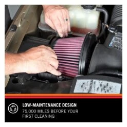 RR-3003 K&N Reverse Conical Universal Air Filter -Auto Filter Shop MAINT 2Con 14