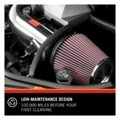 77-2618KC K&N Performance Air Intake System -Auto Filter Shop MAINT 2INTPC 8