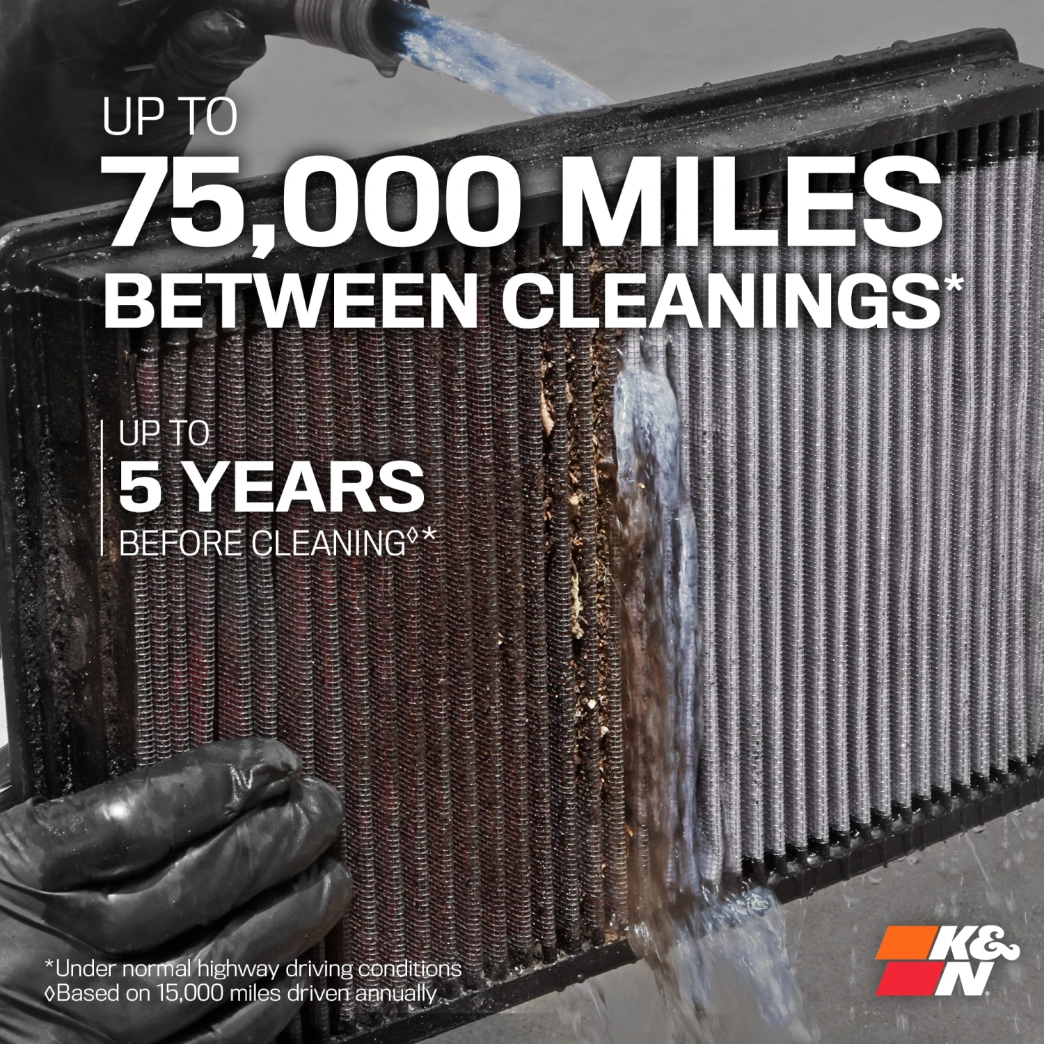 K&N High-Flow Original Lifetime Engine Air Filter - BUICK ENVISION L4-2.0L F/I 3 K&N High-Flow Original Lifetime Engine Air Filter - BUICK ENVISION L4-2.0L F/I - Image 3