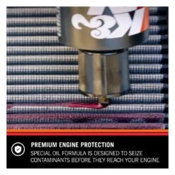 99-5050 K&N Filter Care Service Kit - Squeeze Red -Auto Filter Shop PROTECTION FILTEROIL