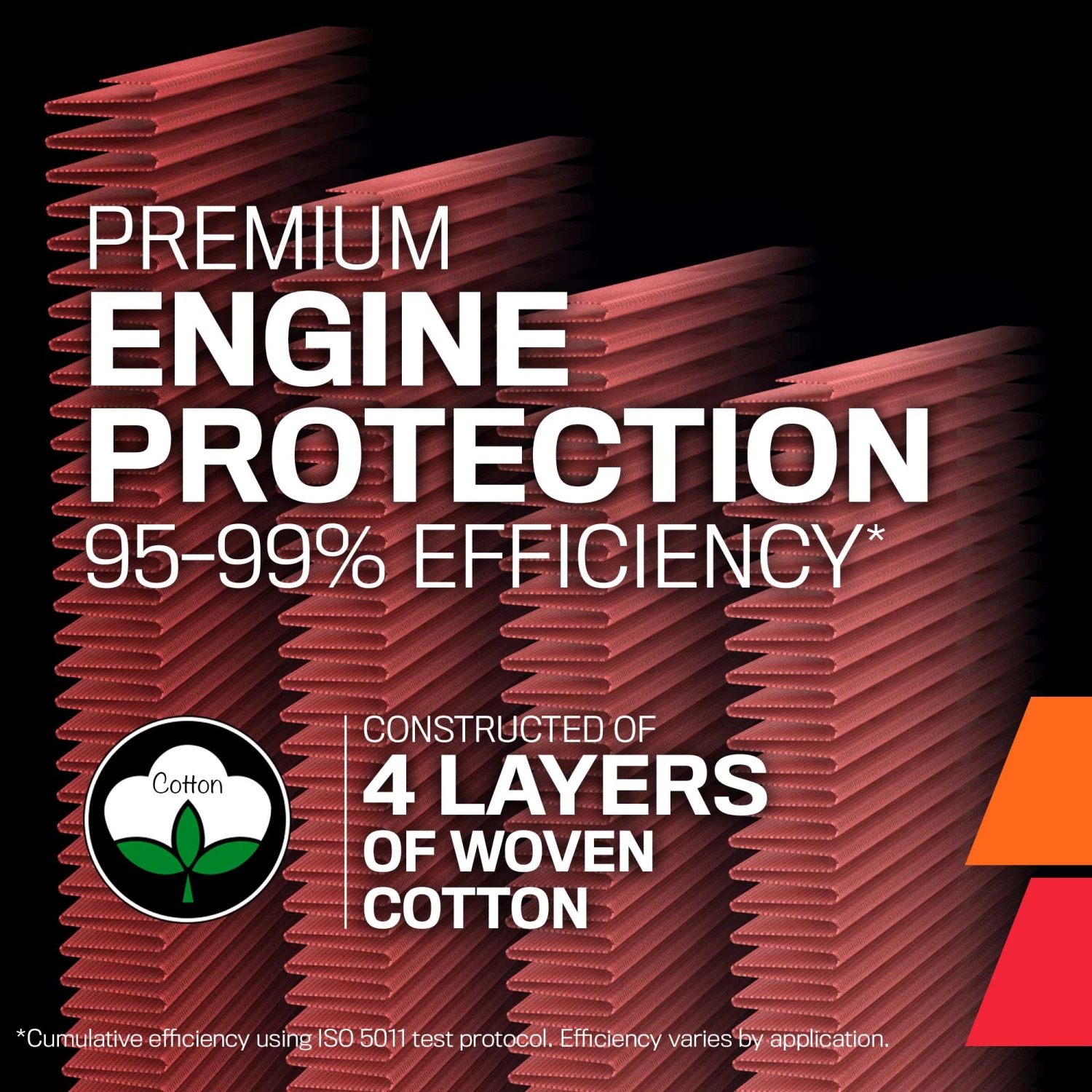 K&N High-Flow Original Lifetime Engine Air Filter - YAMAHA TRX850 4 K&N High-Flow Original Lifetime Engine Air Filter - YAMAHA TRX850 - Image 4