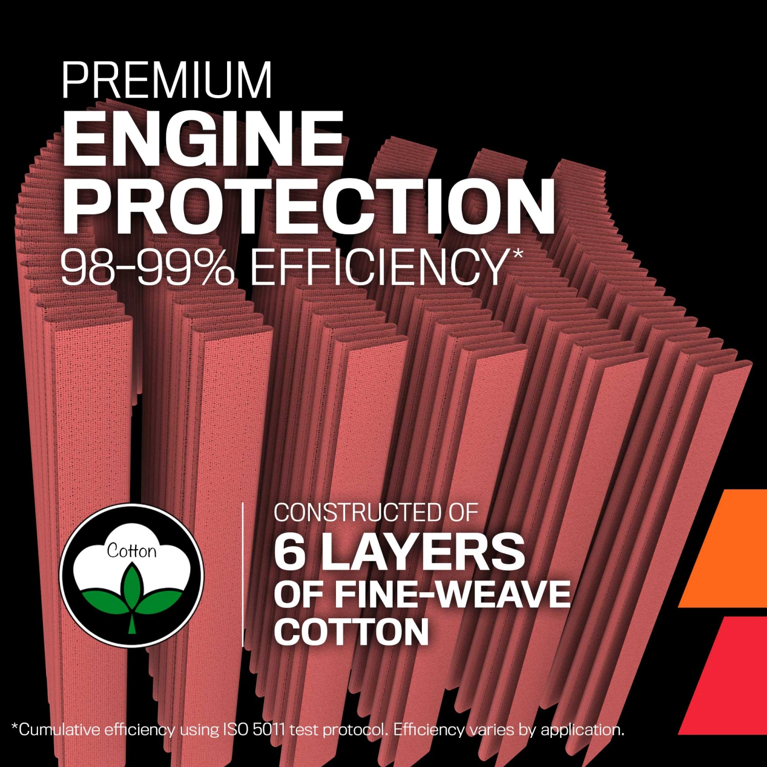 K&N High-Flow Original Lifetime Engine Air Filter - CANAM OUTLANDER 800R EFI 800 4 K&N High-Flow Original Lifetime Engine Air Filter - CANAM OUTLANDER 800R EFI 800 - Image 4