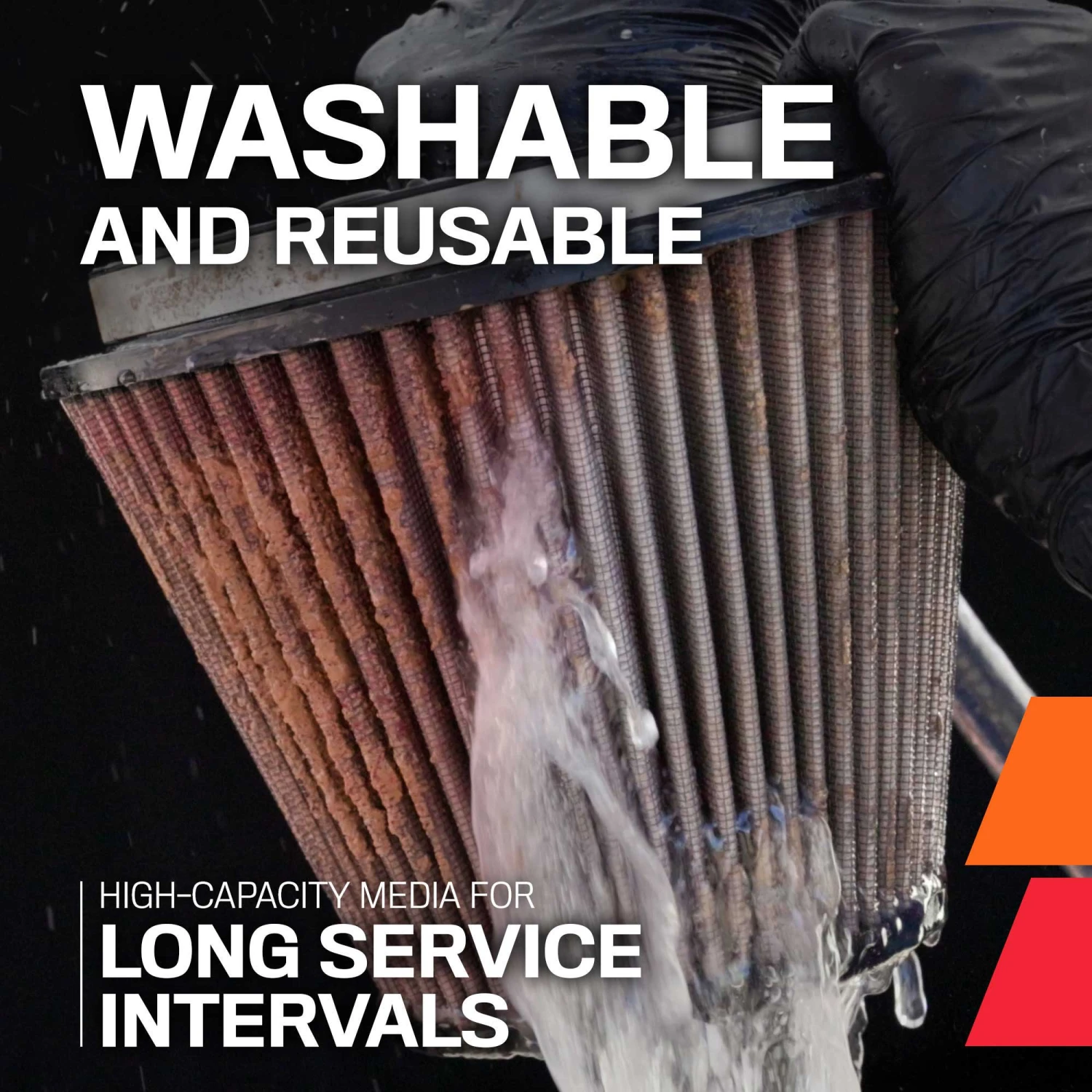K&N High-Flow Original Lifetime Engine Air Filter - CANAM OUTLANDER 800R EFI 800 5 K&N High-Flow Original Lifetime Engine Air Filter - CANAM OUTLANDER 800R EFI 800 - Image 5