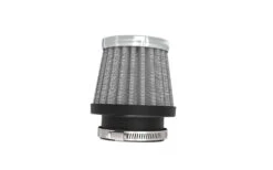 K&N High-Flow Original Universal Air Filter - 1-3/8"FLG, 2-1/2"B, 2"T, 2-1/4"H -Auto Filter Shop RC 0790 REV A side