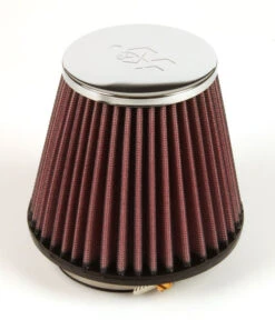 K&N High-Flow Original Universal Air Filter - 2-7/8"FLG, 5-3/16"B, 3-1/2"T, 4-7/16"H W/SMG. PRT. -Auto Filter Shop RC 4570 TopView 1