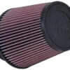 K&N High-Flow Original Universal Air Filter - 3-1/2"ID FLG, 6"B, 4-5/8"T, 6"H