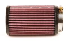 K&N High-Flow Original Universal Air Filter - 2-7/16"FLG, 3-1/2"OD, 6"H -Auto Filter Shop RU 0820 Side