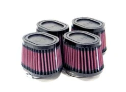 K&N High-Flow Original Universal Air Filter - 2-1/8"FLG 4 X 3 TPR/OVL (4 PER BOX)