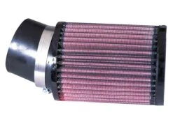 K&N High-Flow Original Universal Air Filter - 2-7/16"20 DEG FLG, 3-3/4"OD, 5"H