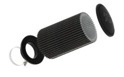 K&N Dryflow Universal Air Filter - 3-1/2"FLG, 6"B, 5-1/4"T, 9"H -Auto Filter Shop RU 3111HBK exp