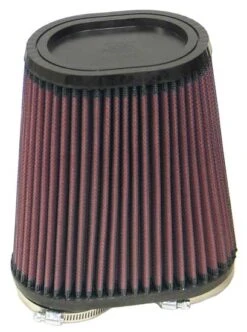 K&N High-Flow Original Universal Air Filter - 2-3/8"DUAL FLG, 6-1/4" X 3-3/4"B, 3-7/16" X 4-7/16"T, 6-3/4"H