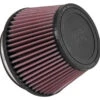 K&N High-Flow Original Universal Air Filter - 5"FLG, 6-1/2"B, 4-1/2"T, 4-1/8"H -Auto Filter Shop RU 5163XD 2 1