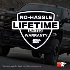 K&N High-Flow Original Lifetime Engine Air Filter - DODGE RAM 2500/3500 V10-8.0L F/I -Auto Filter Shop TRUCK WTY 52
