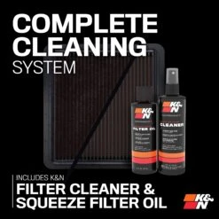 K&N Filter Care Service Kit - Squeeze Black -Auto Filter Shop cln kit blk 1